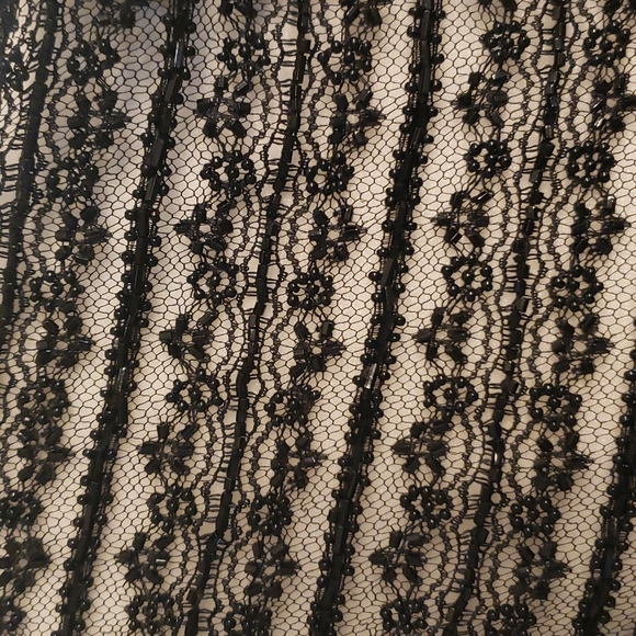 Beautiful Black Beaded Blouse - Picture 2 of 5